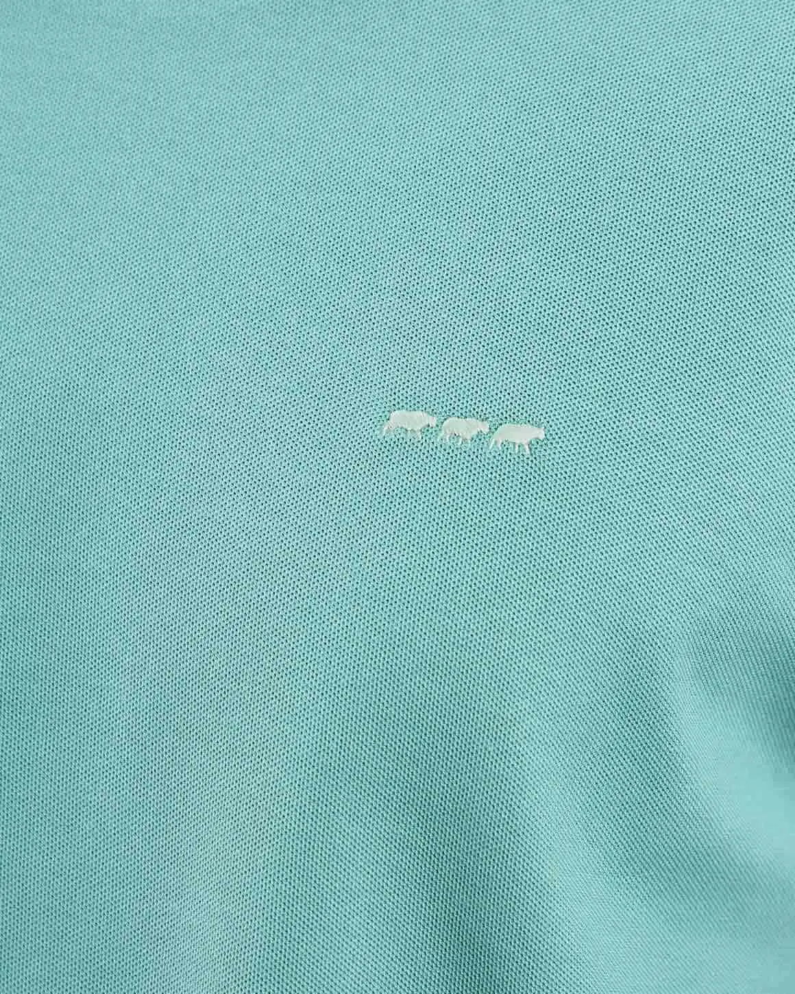 T-shirt piqué George vert