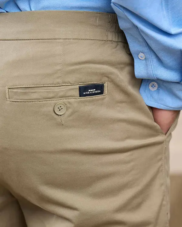 Chino léger Gaston vert