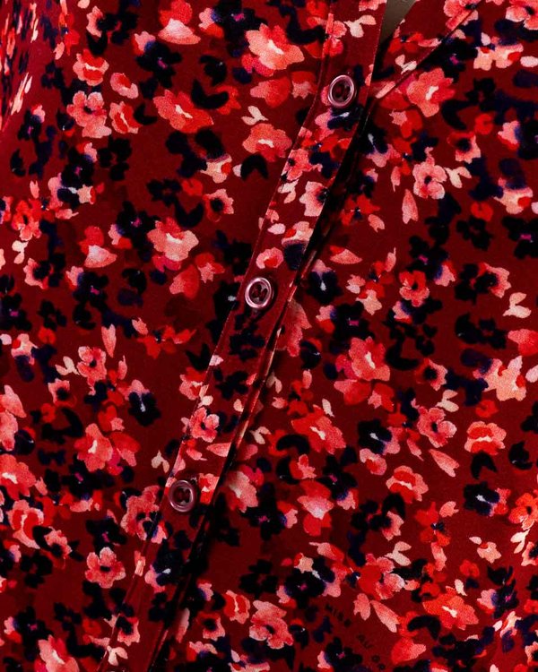 CHEMISIER JERSE rouge CHEMISIER JERSE rouge