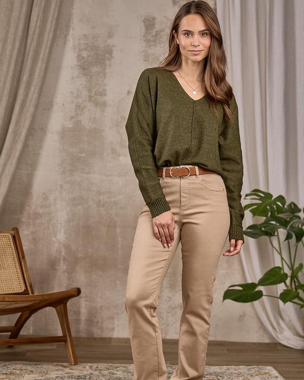 Pull Émilie vert