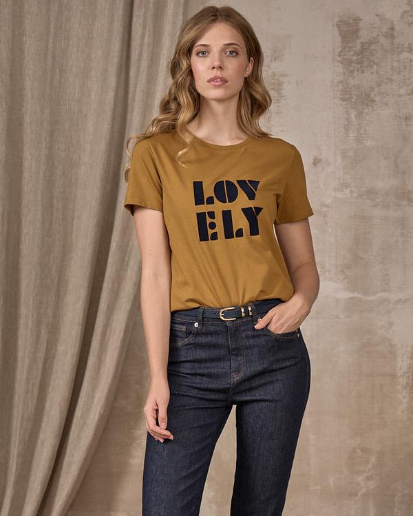 T-shirt Élodie jaune T-shirt Élodie jaune