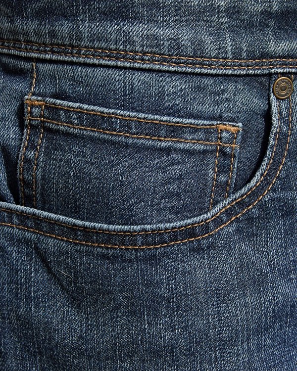 Jean modern fit coton Standard 100 by OEKO-TEX® gris