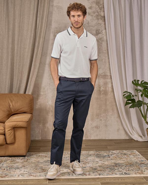 Chino modern fit bleu