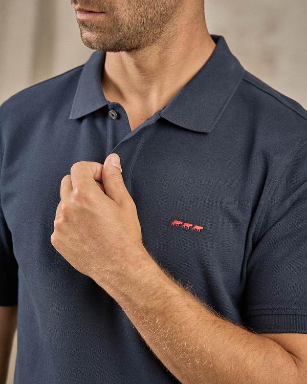 Polo Collin bleu