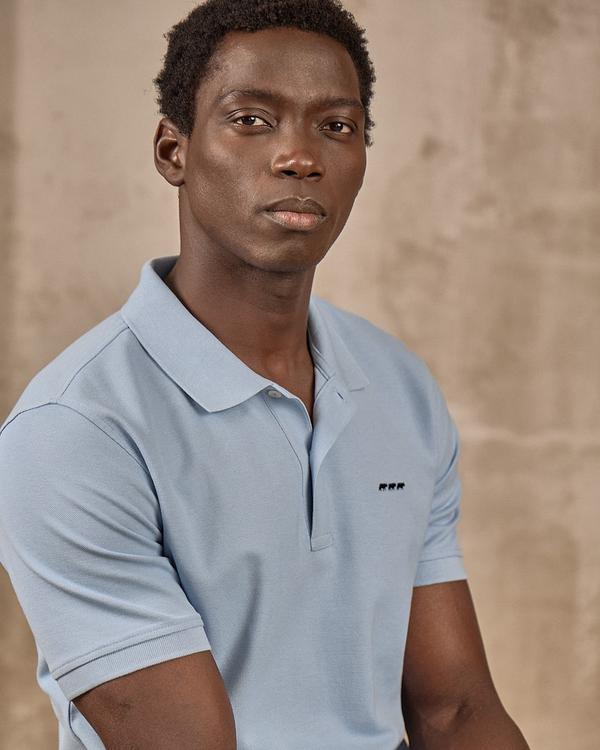 Polo Collin bleu
