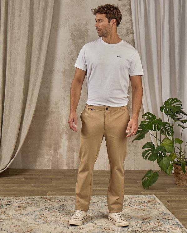 Pantalon jogging beige
