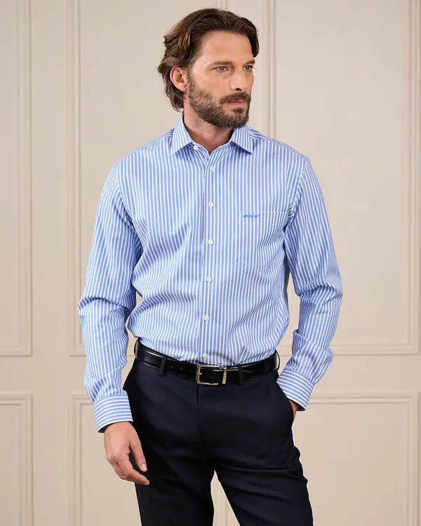Chemise Elwood bleu