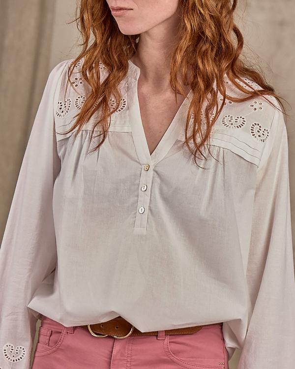 Chemise Denise blanc
