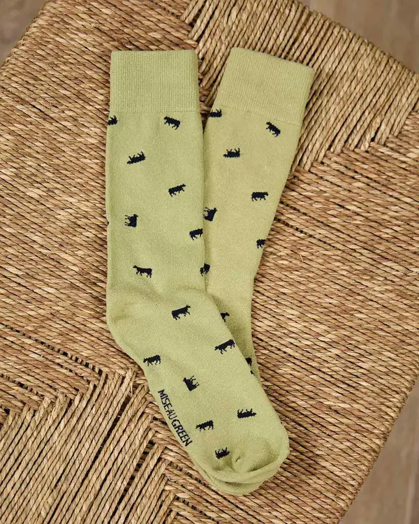 Chaussettes Billie vert