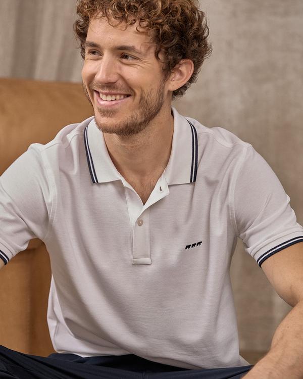 Polo Emeric blanc Polo Emeric blanc