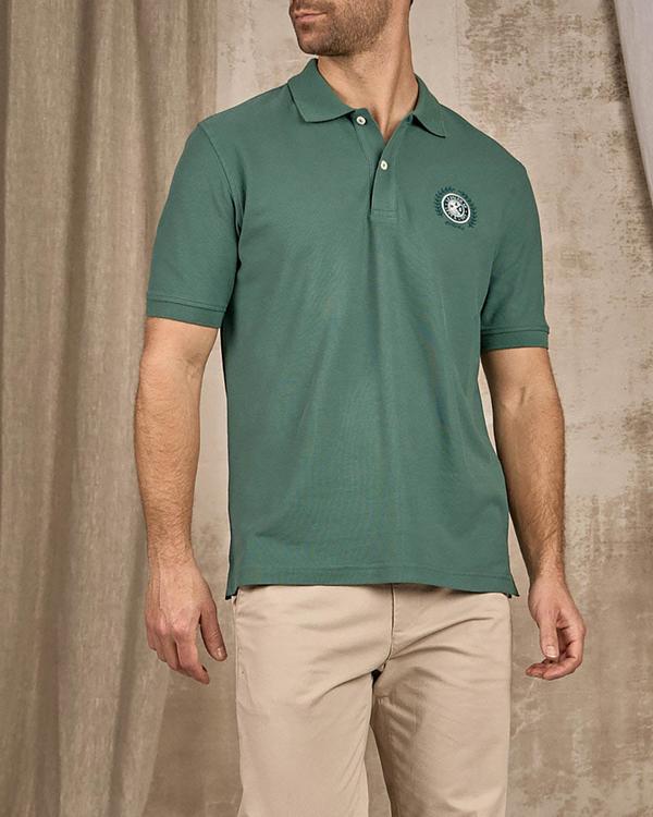 Polo blason vert