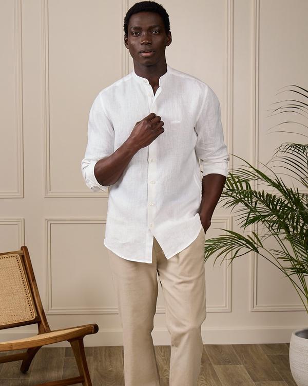 Chemise lin blanc