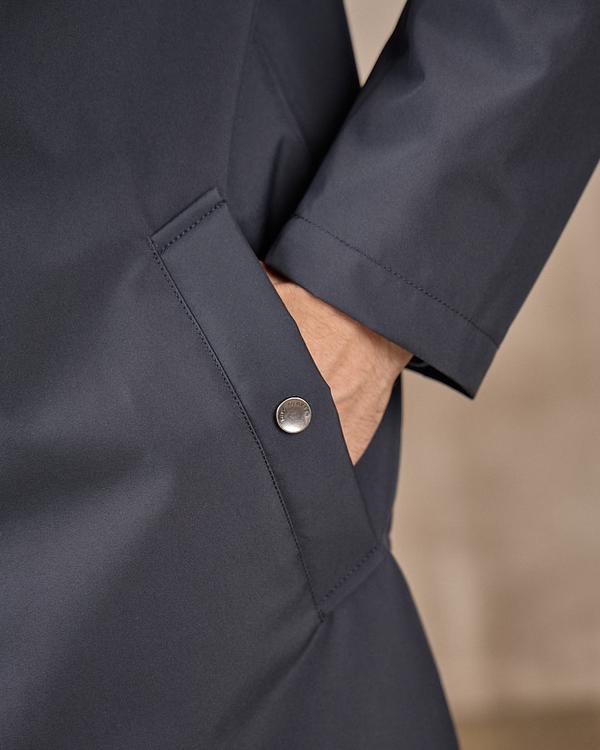 Parka légère bleu