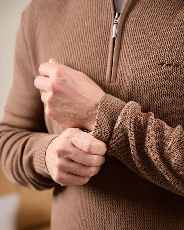 Pull camionneur Gabino beige