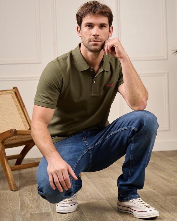 Polo Collin vert