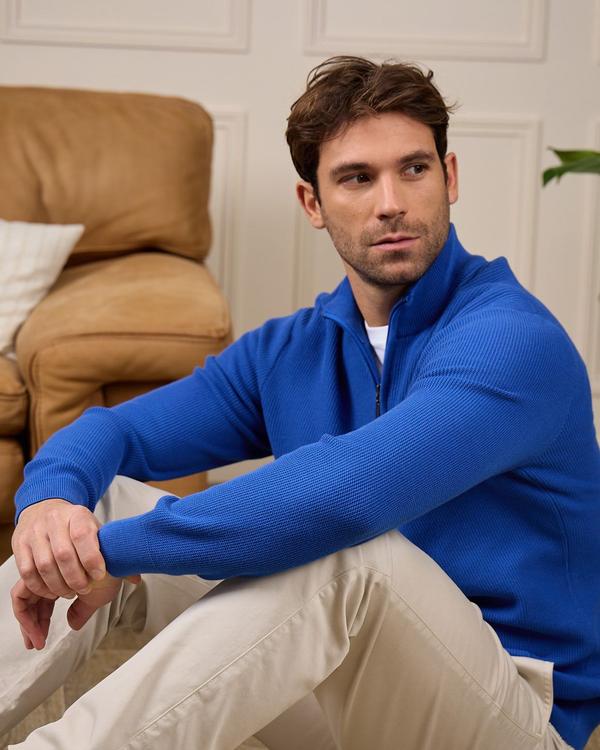 Pull camionneur Gabino bleu