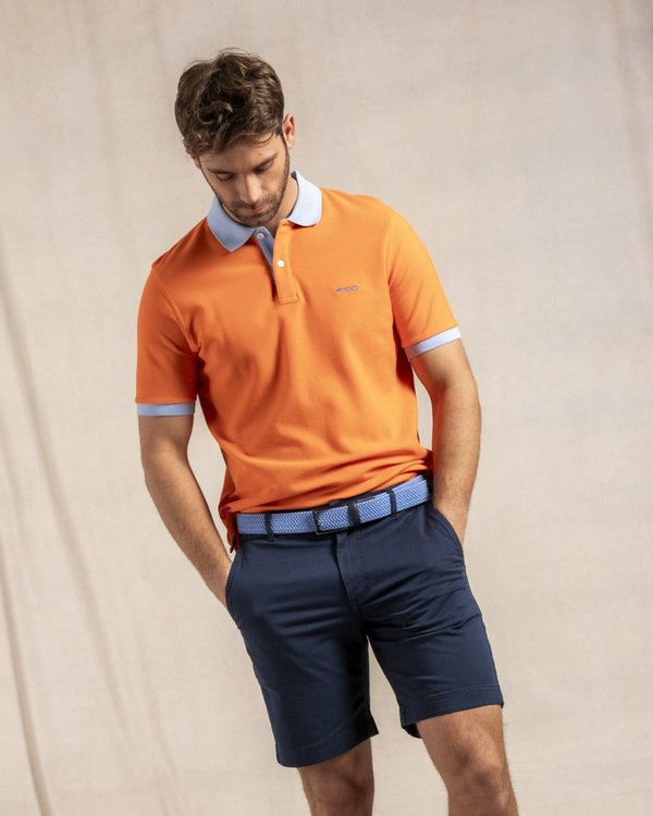 Polo contrasté Polo contrasté