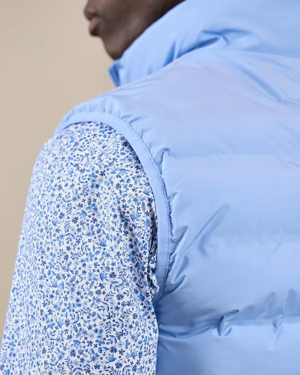 Doudoune sans manches Elmund bleu