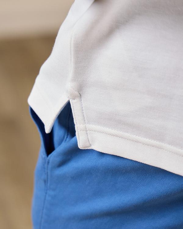 Polo Edison blanc