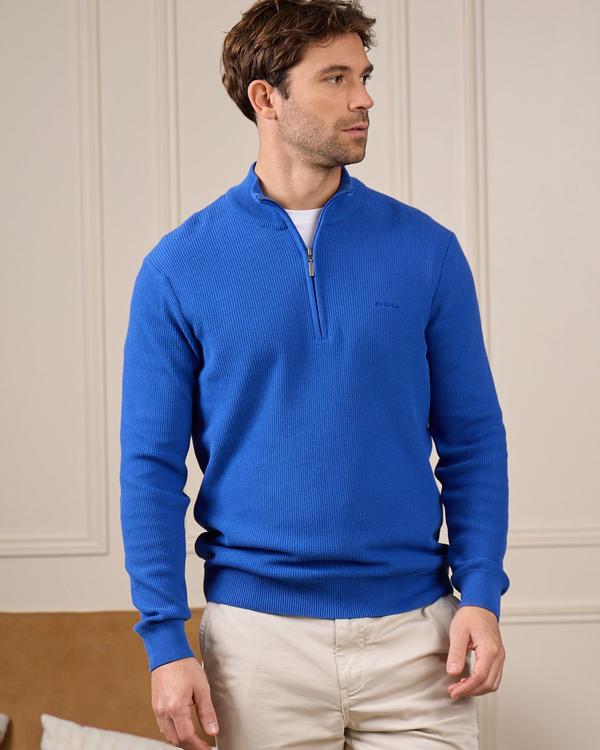 Pull camionneur Gabino bleu
