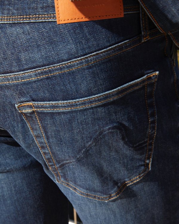 Jean 5 poches coupe regular fit bleu