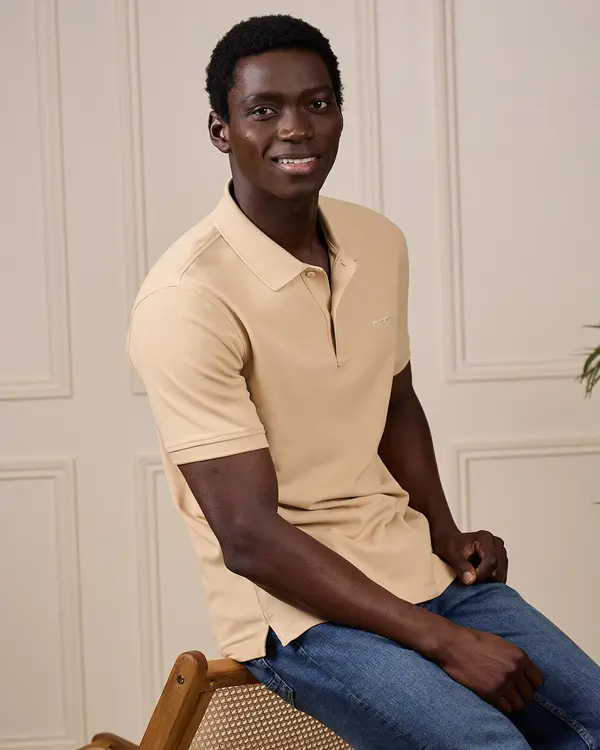 Polo Collin beige