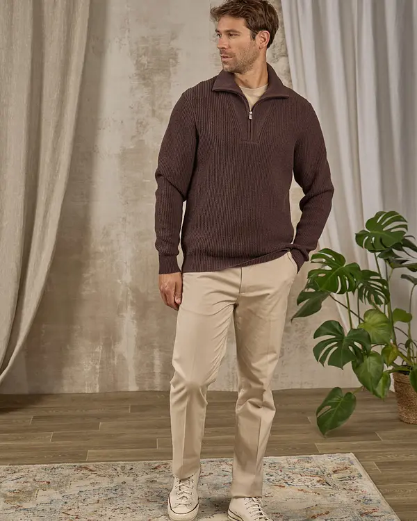 Pull camionneur Elwood beige Pull camionneur Elwood beige