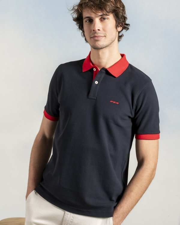 Polo contrasté Polo contrasté