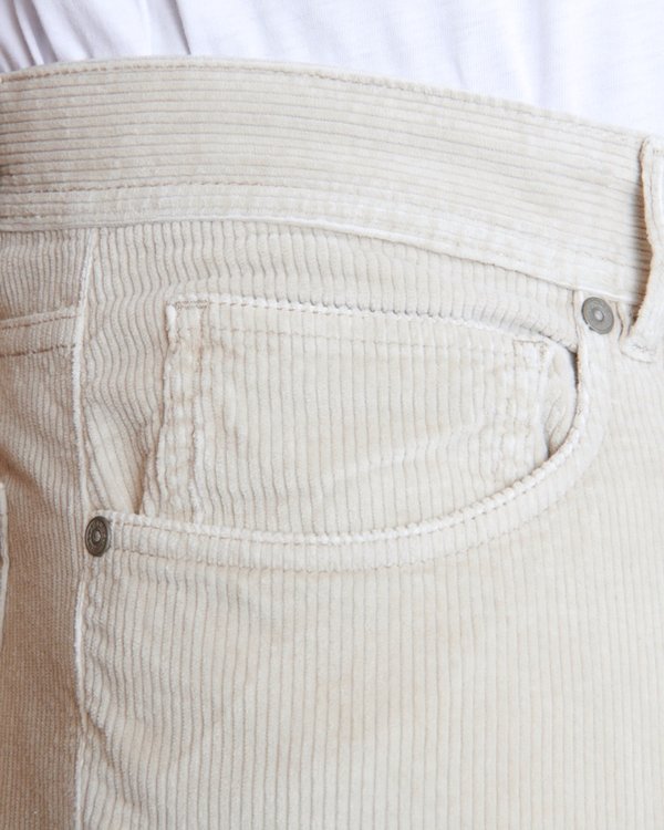Pantalon en velours côtelé coton Standard 100 by OEKO-TEX® beige