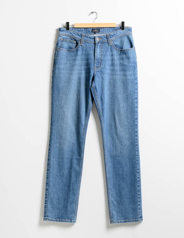 Jean regular fit coton Standard 100 by OEKO-TEX® bleu Jean regular fit coton Standard 100 by OEKO-TEX® bleu