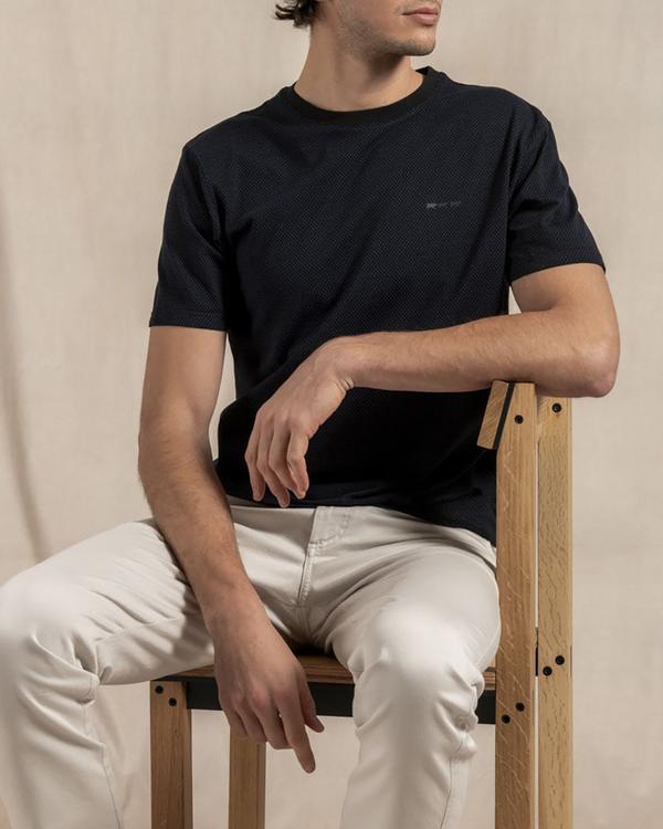 T-shirt jacquard T-shirt jacquard