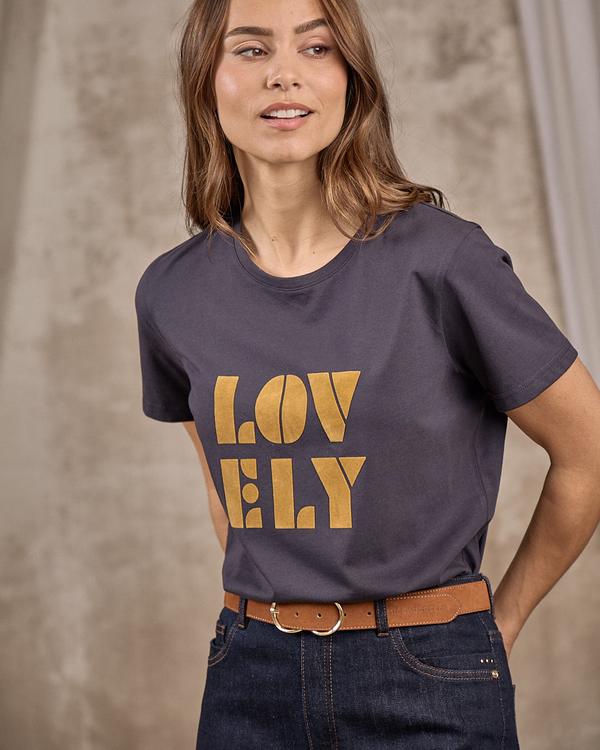 T-shirt Élodie bleu