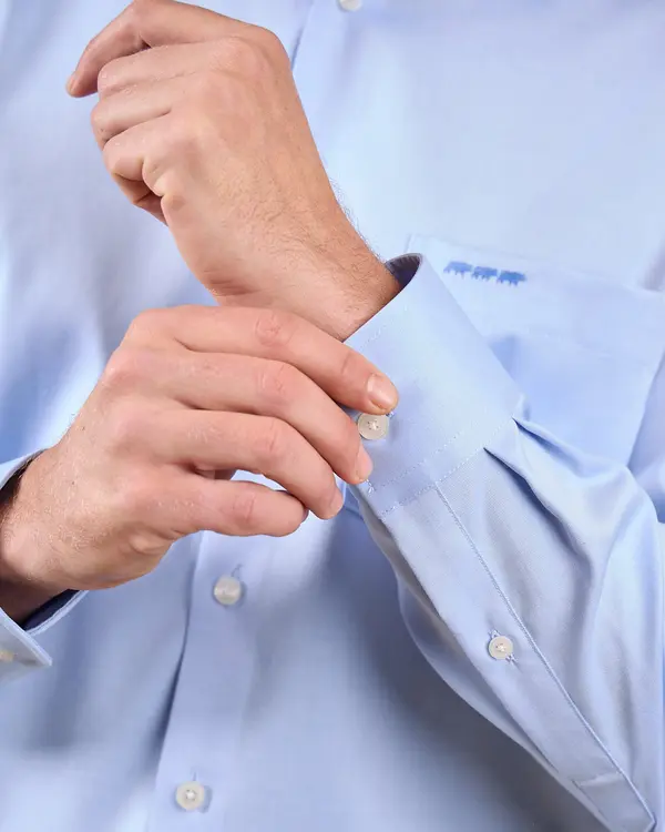 Chemise Edward Easy care bleu