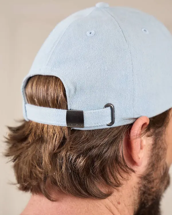 Casquette denim Gaetan bleu