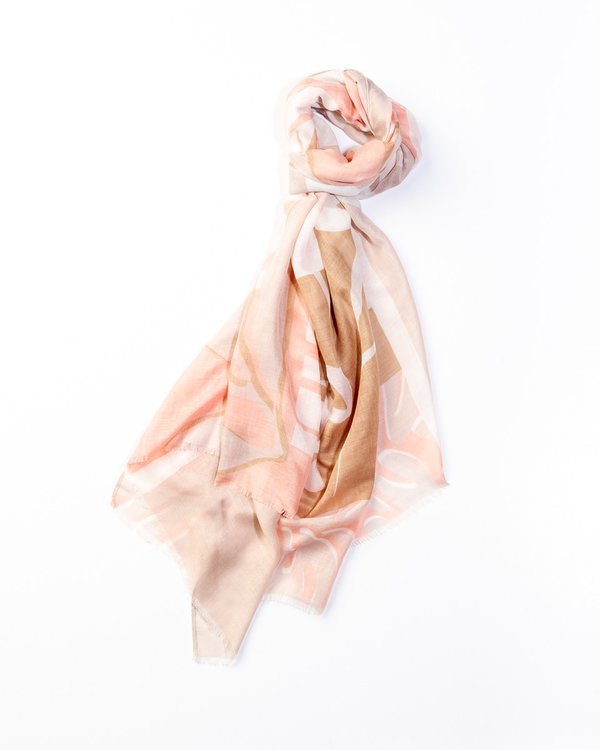 Chèche imprimé nature beige Chèche imprimé nature beige