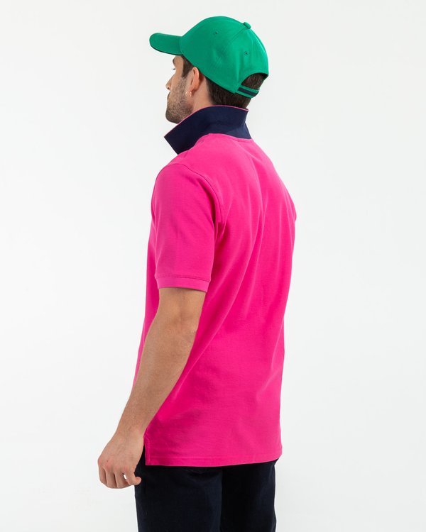 Polo piqué Max coupe droite à manches courtes en coton Polo piqué Max coupe droite à manches courtes en coton