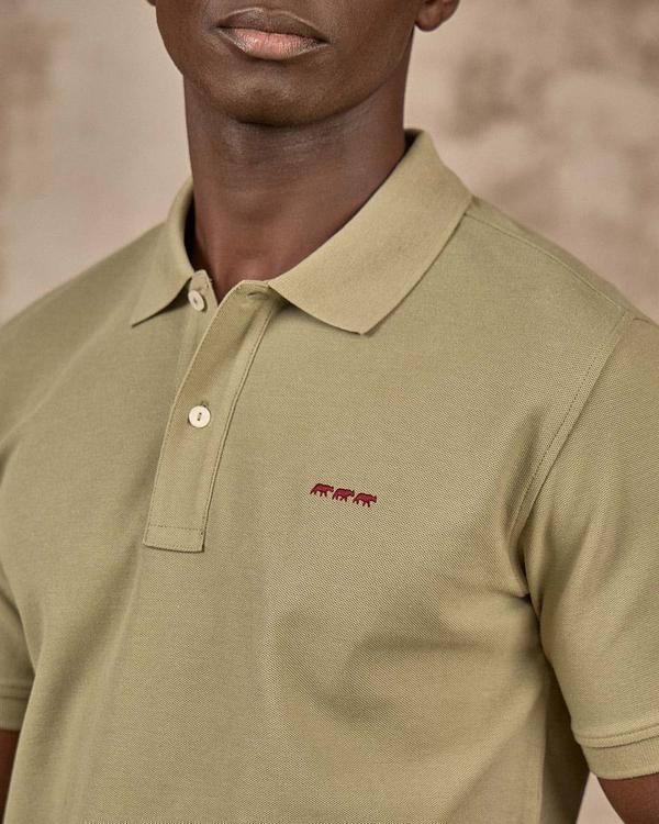 Polo Collin vert