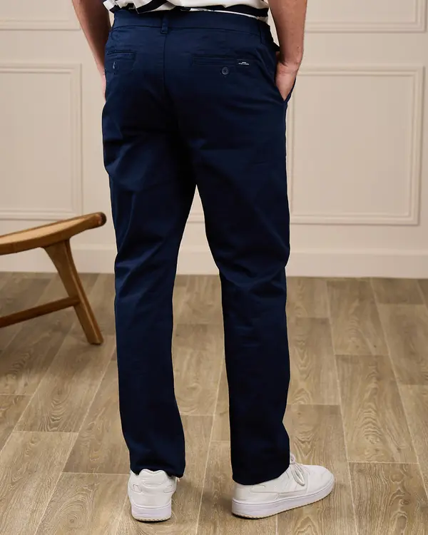 Chino léger Gaston bleu