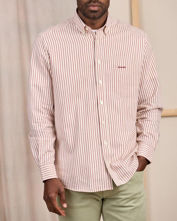 Chemise rayée rouge Chemise rayée rouge
