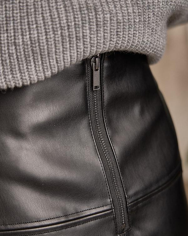 Jupe simili noir Jupe simili noir