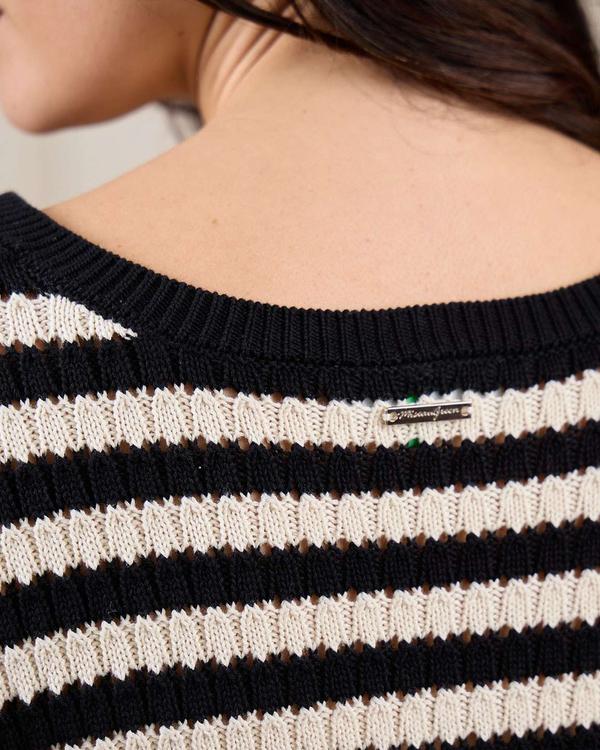 Pull ajouré Glenda noir