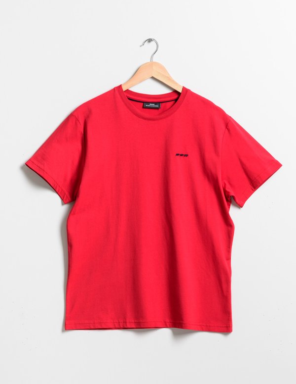 T-shirt modern fit Ethan uni manches courtes col rond coton rouge T-shirt modern fit Ethan uni manches courtes col rond coton rouge