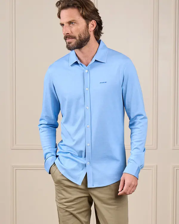 Chemise Gedeon bleu