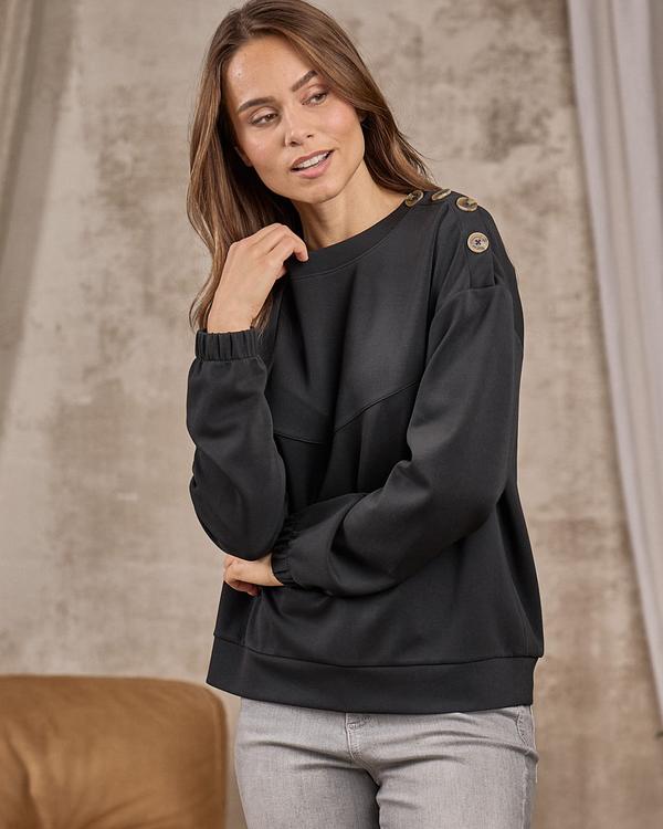 Sweat uni noir Sweat uni noir