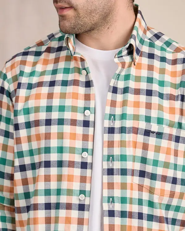 Chemise à carreaux vert Chemise à carreaux vert