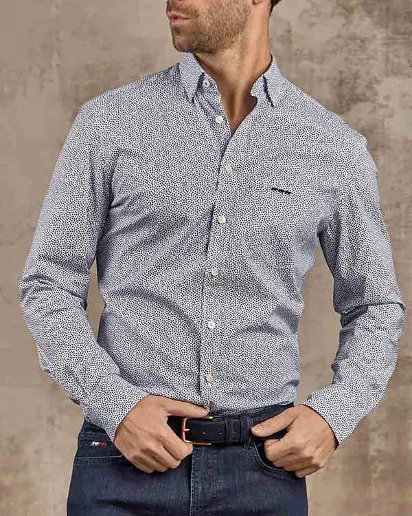 Chemise Diego bleu