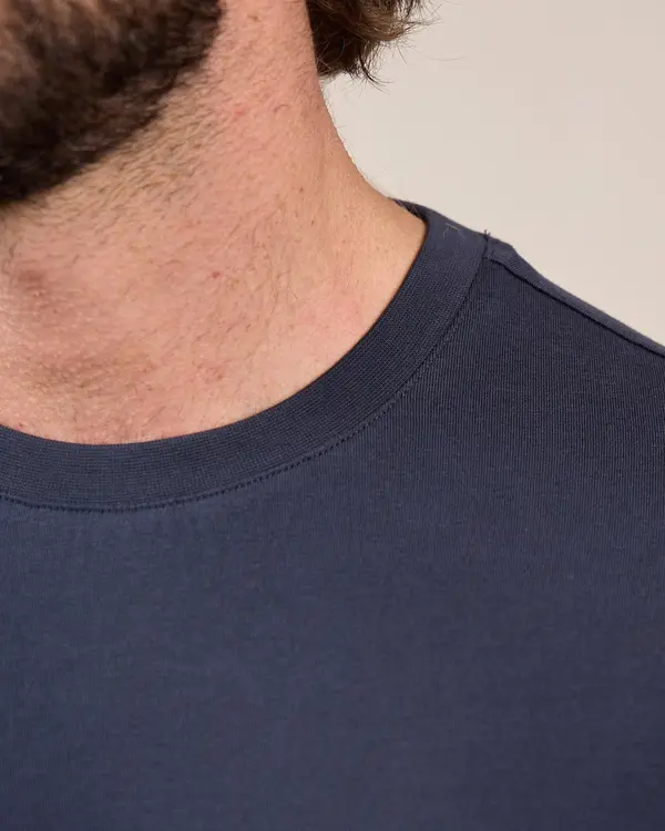 T-shirt Cédric bleu