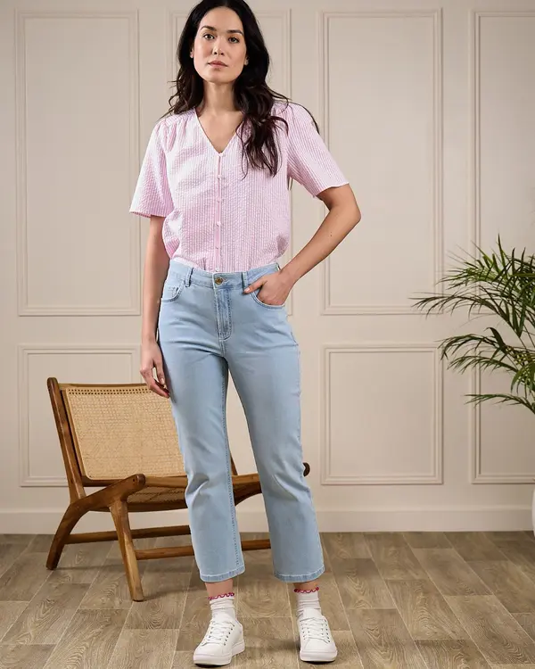 Jean confort Gianna bleu