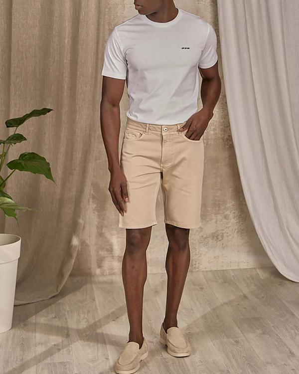 Bermuda denim beige