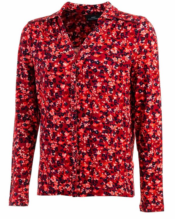 CHEMISIER JERSE rouge CHEMISIER JERSE rouge